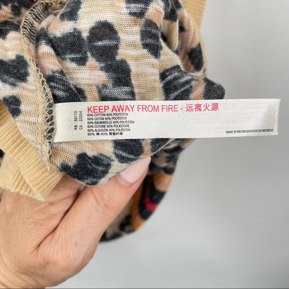 Free People Movement Love Tank Leopard Combo Large - Picture 12 of 15